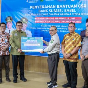 Dukung Porprov XV, Bank Sumsel Babel Berikan Bantuan Rehabilitasi dan Fasilitas Penunjang
