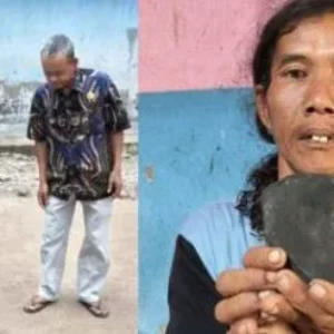 Heboh! Warga Tegal ini Temukan Batu Hitam Diduga Meteor, Begini Penampakannya
