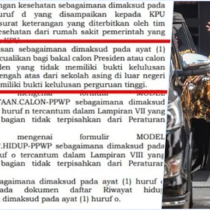 Viral!  Pasal PKPU Tidak Wajibkan Bukti Lulus SMA Jika Sudah Punya Ijazah Perguruan Tinggi, demi Gibran?