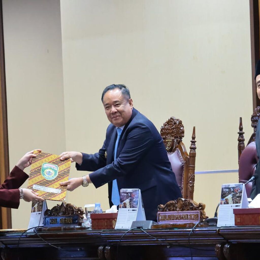 Raperda Kesejahteraan Lanjut Usia dan Pembinaan Ideologi Pancasila Dapat Dukungan Penuh Pemprov Sumsel