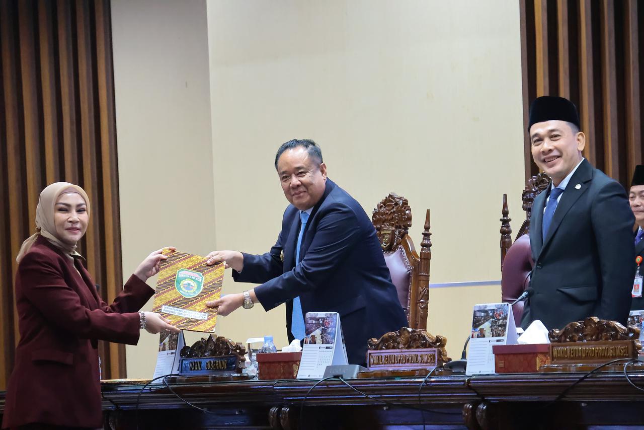 Raperda Kesejahteraan Lanjut Usia dan Pembinaan Ideologi Pancasila Dapat Dukungan Penuh Pemprov Sumsel