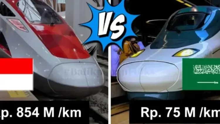 Perbandingan Nilai Investasi Kereta Cepat Whoosh dan Saudi Land Bridge, Kok Bisa Lebih Mahal dari Negeri Minyak?