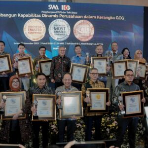 PTBA Pertahankan Diri Jadi Indonesia Most Trusted Company 2025