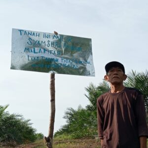 Warga Muara  Lakitan, Syamsuri Tuntut PT AMS, Melunasi Sisa Pembelian Lahan Miliknya