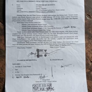 Buntut Kasus Lahan yang Belum Dibayar ASM,  Syamsuri Paparkan Bukti Pemilikan Lahan