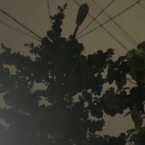 Lampu Jalan Mati di Kawasan Kebun Bunga Palembang, Warga Khawatirkan Kriminalitas