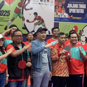 Sosialisasi Hulu Migas, Tenis Meja Fun Games 2025 Digelar SKK Migas dan KKKS