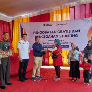PTBA Peduli Tingkatkan Kesehatan Warga dan Atasi Stunting