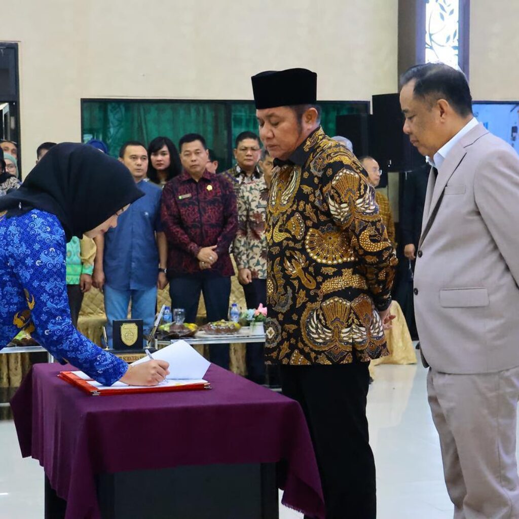 Pelantikan 1.305 PPPK Tahap II di lingkungan Pemprov Sumsel