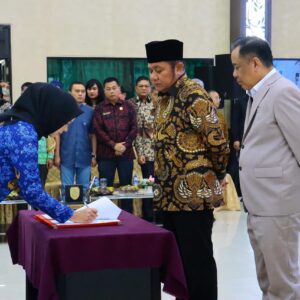 Pelantikan 1.305 PPPK Tahap II di lingkungan Pemprov Sumsel