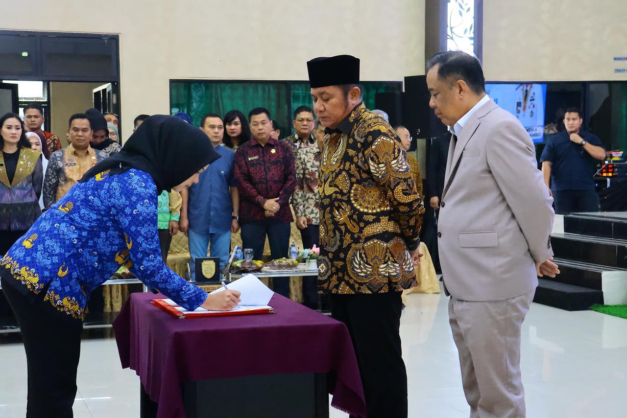 Pelantikan 1.305 PPPK Tahap II di lingkungan Pemprov Sumsel