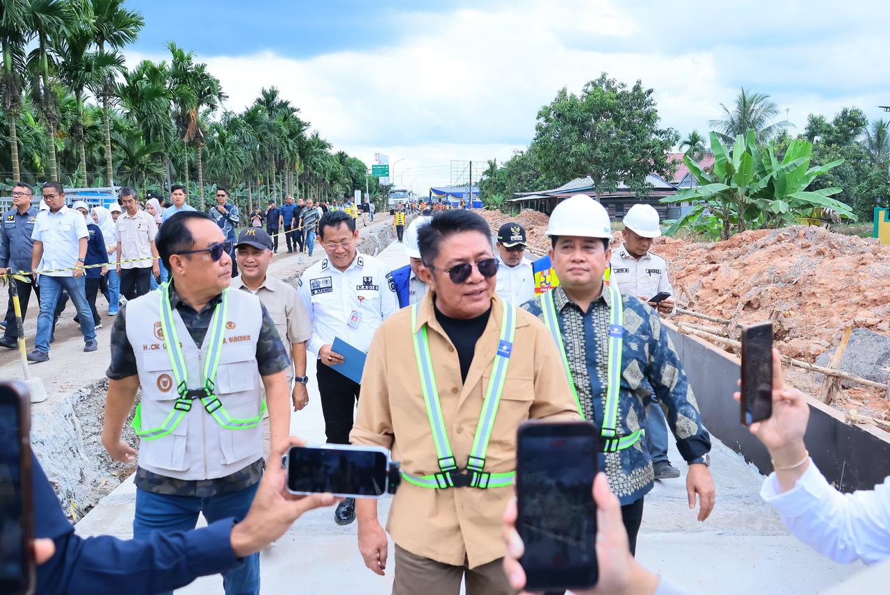 Groundbreaking Peningkatan Akses Jalan Tanjung Api-Api menuju TPI Sungsang