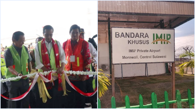 Gawat! Bandara IMIP Morowali Tertutup Beroperasi Sejak Era Rezim Jokowi, Tidak Ada Bea Cukai hingga Imigrasi!