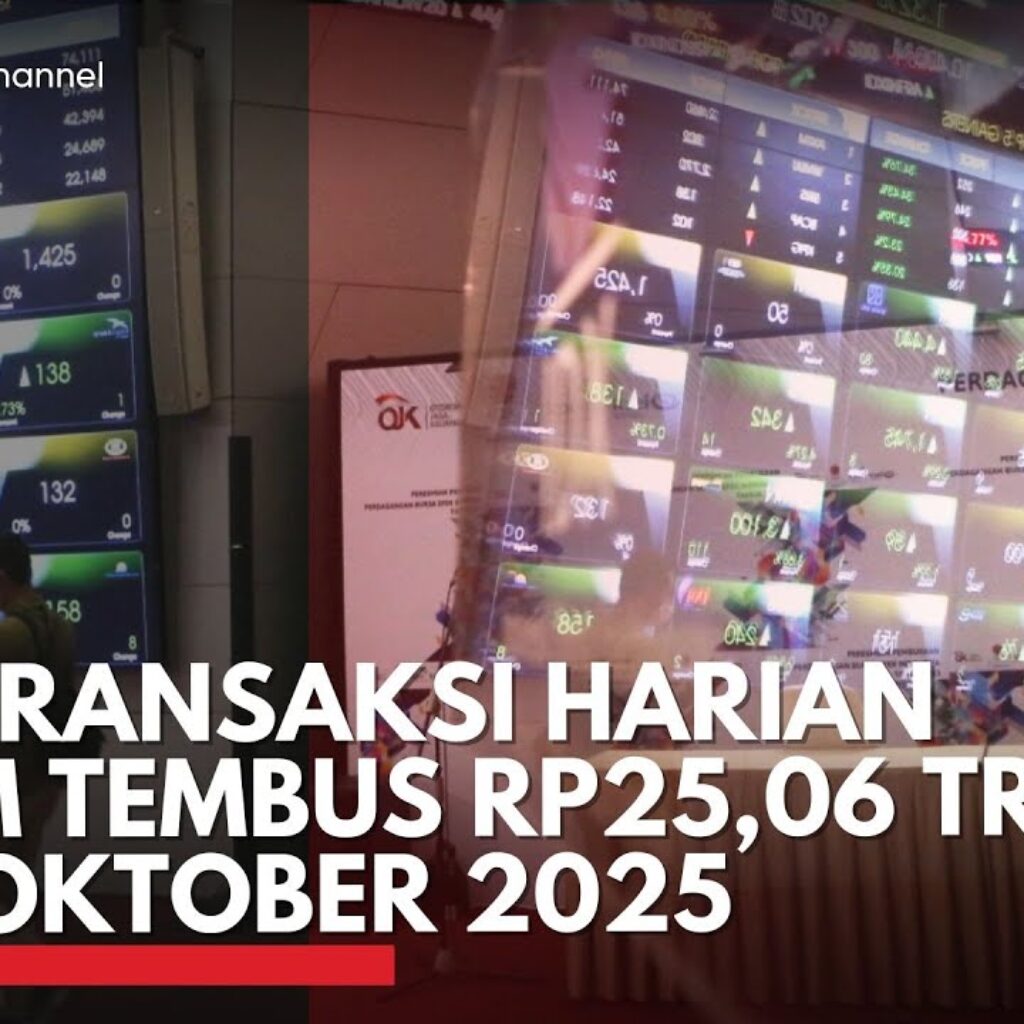 Transaksi Harian BEI Cetak Rekor All Time High, Tembus Rp25,06 Triliun