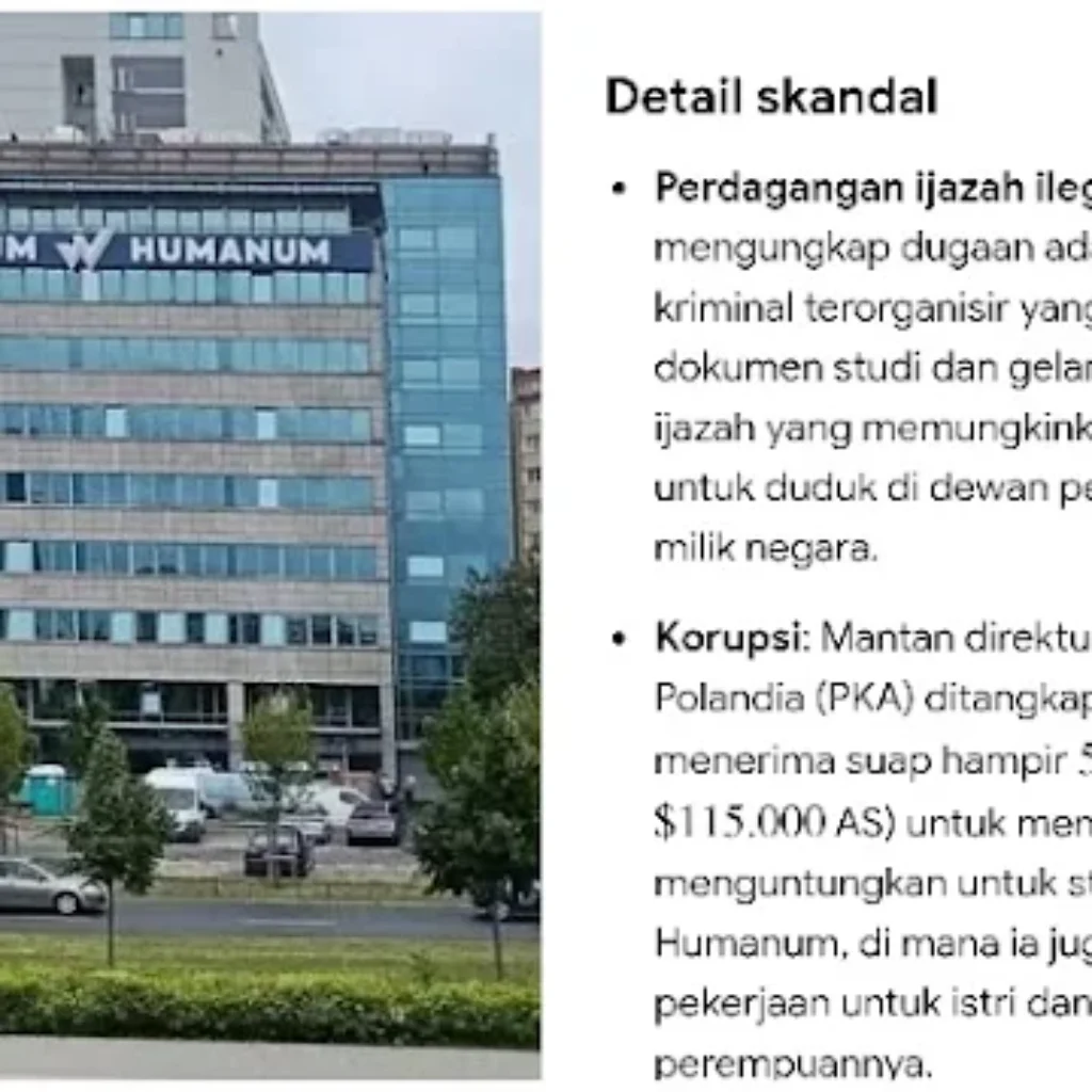 Terungkap! Kampus Polandia Tempat Hakim MK Arsul Sani Kuliah Ternyata Sedang Diselidiki