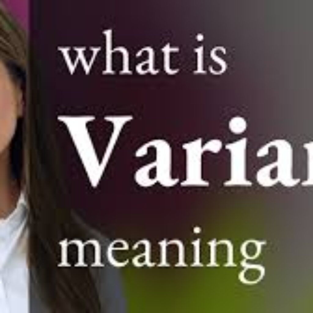 Variant Meaning In Insurance