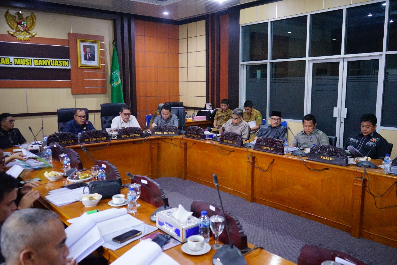 Badan Anggaran DPRD Muba Fokus pada Laporan Hasil Pembahasan Komisi-Komisi