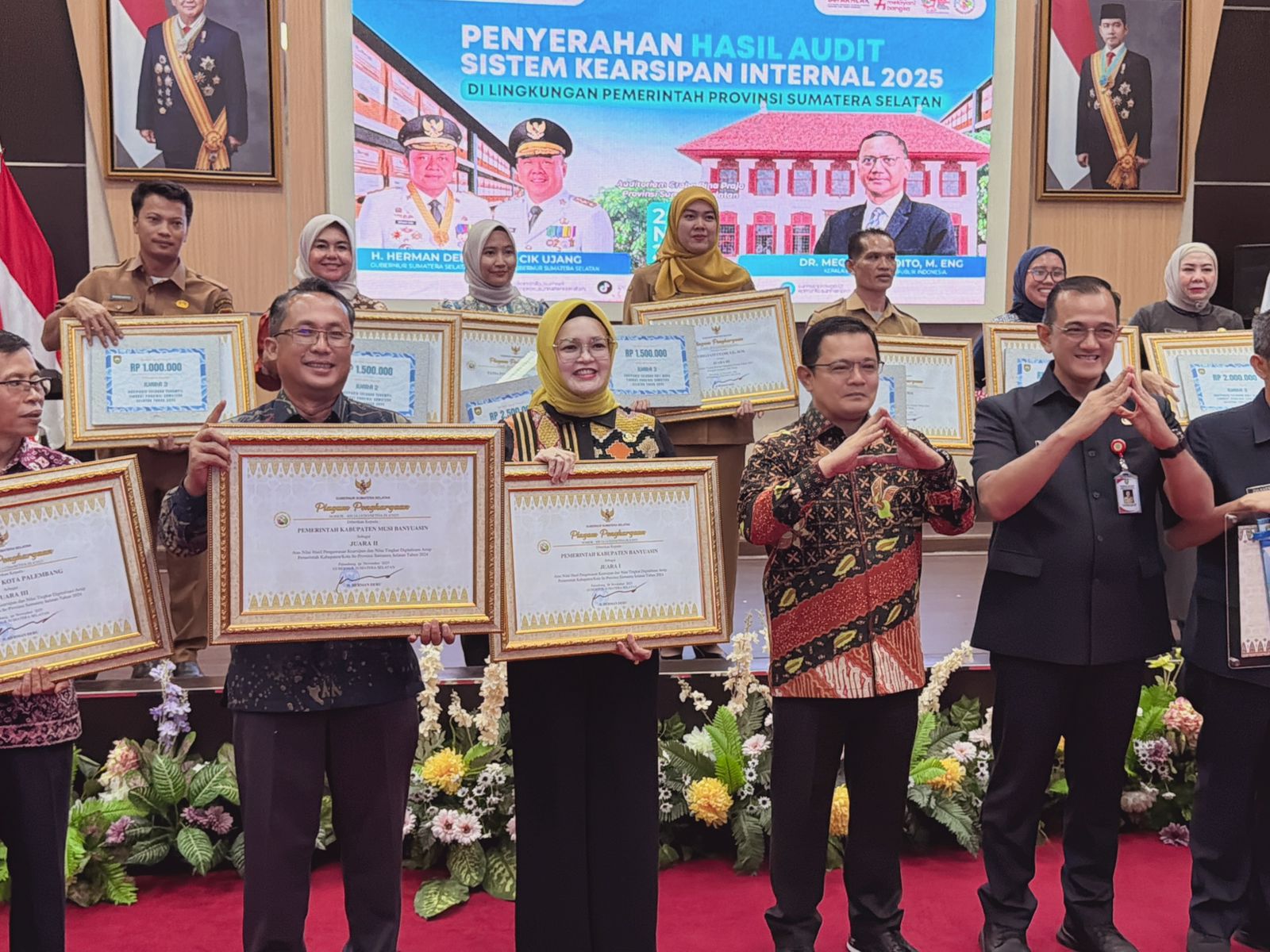 DPK Kabupaten Muba Bersinar! Dua Kategori Kearsipan Tingkat Provinsi Berhasil Direbut
