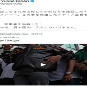 Aksi Unras Gorok Komisaris PT Transjakarta Dikecam Publik Jepang: Jangan Izinkan Orang G*la Ini Masuk ke Jepang