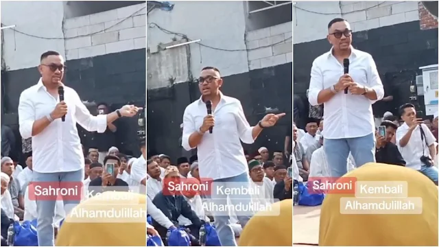 Muncul Lagi ke Publik, Ahmad Sahroni Ngaku Sembunyi di Plafon saat Rumah Dijarah: Saya Jatuh, Kolor Saya Diambil