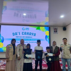 Dai Cahaya’ Hadiah Harapan YBM PLN untuk Anak-Anak Bengkulu