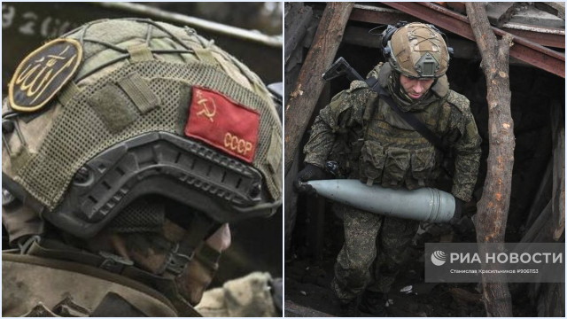 Begini Penampakan Seorang Tentara Rusia dengan Emblem 'Allah' di Seragam Perangnya