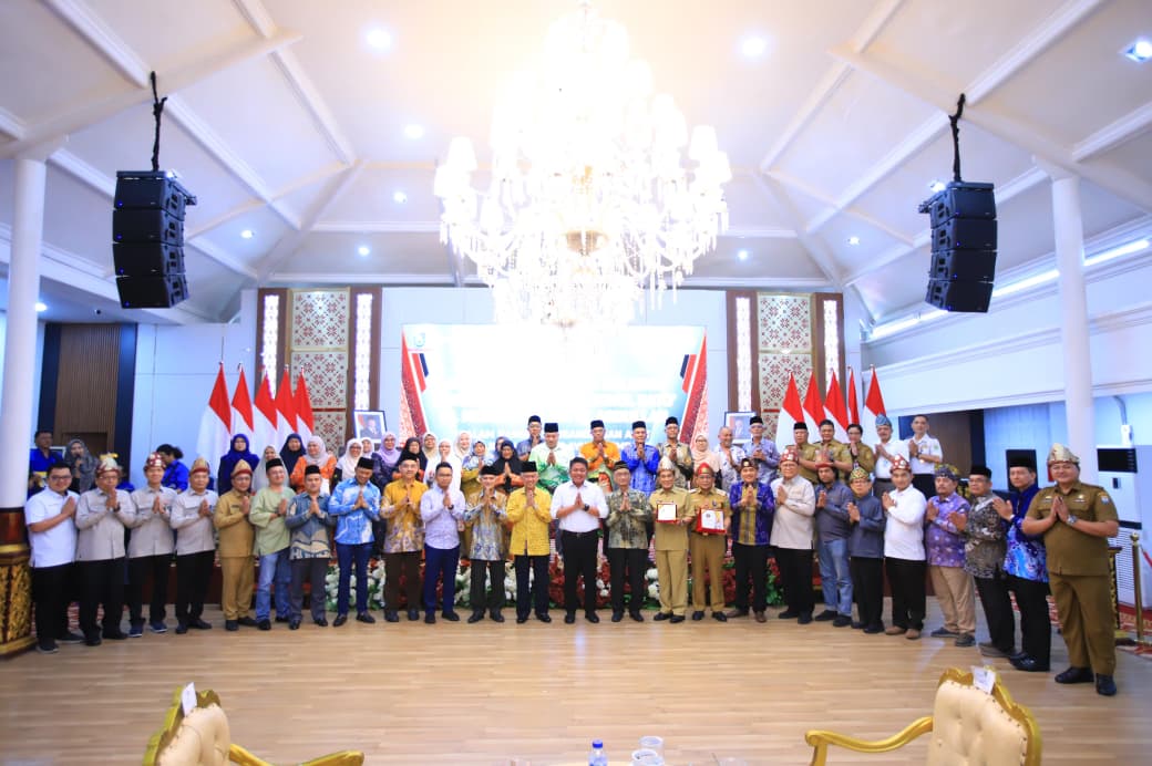 Kunjungan Undang Luak Johol Dato’ Hj Muhammed Bin Hj Abdullah ke Pemprov Sumsel