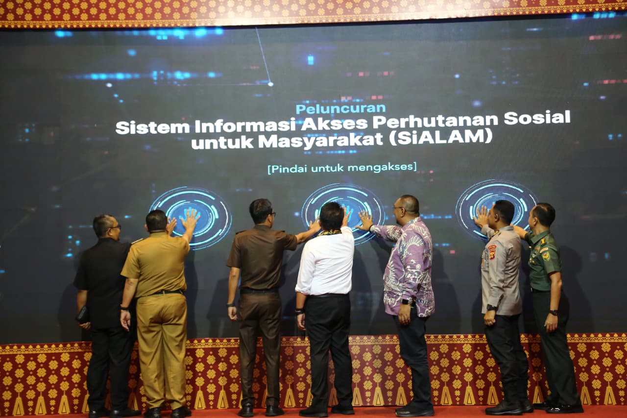 Launching Aplikasi SIALAM; Perkuat Akses Legal dan Ketahanan Iklim di Sumsel