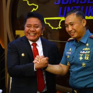 Dukung Pembangunan PSN, Danlanal Palembang Siap Bersinergi dengan Pemprov Sumsel