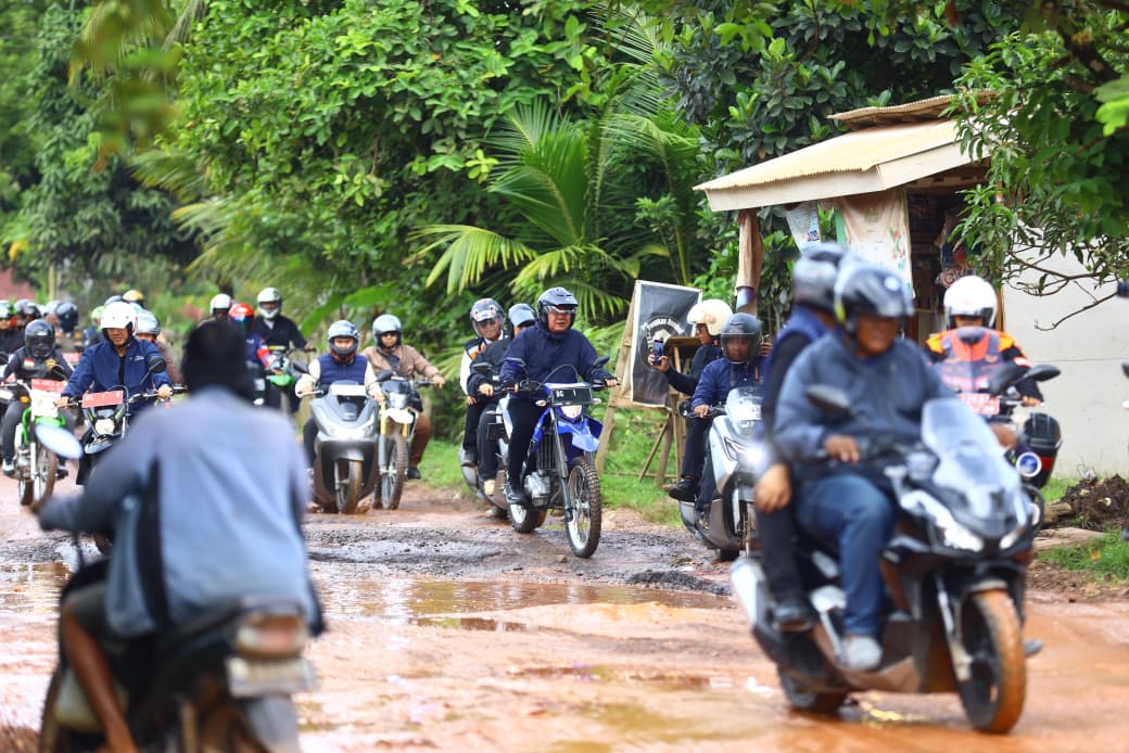 Tutup Tahun 2025, Herman Deru Tinjau Jalan Banyuasin–OKI Hasil Bangubsus Rp12 Miliar