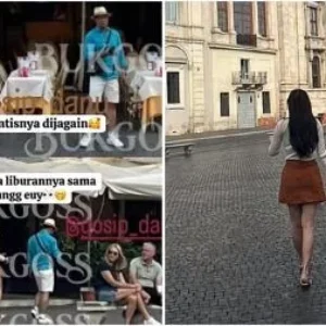 Viral Foto Aura Kasih dan Ridwan Kamil Liburan Bareng di Luar Negeri? Ini Faktanya!
