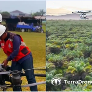 Viral! Usai Gedung Kebakaran, Jejak Terra Drone Aktif Memetakan Lahan Sawit di Sumatera