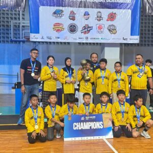 Bukti Pembinaan Usia Dini Berbuah Prestasi, Tim Basket Binaan PTBA Raih Juara Galaxy Stars Rising Cup 2025