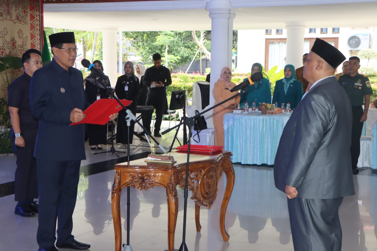 Subroto Resmi Jabat Perumdam Lematang Enim, Bupati Dorong Inovasi dan Pelayanan Prima