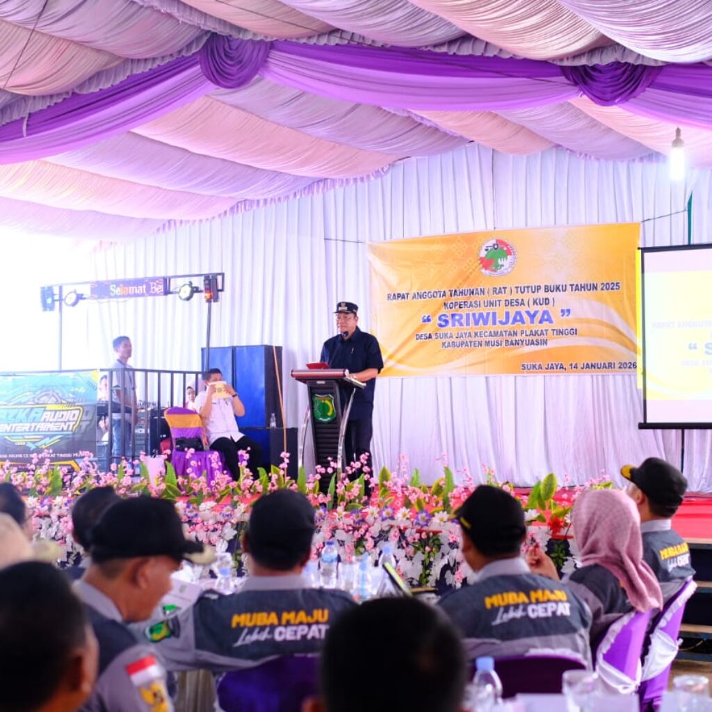Bupati Muba Toha: Koperasi Dapat Menjadi Penopang Ekonomi Desa