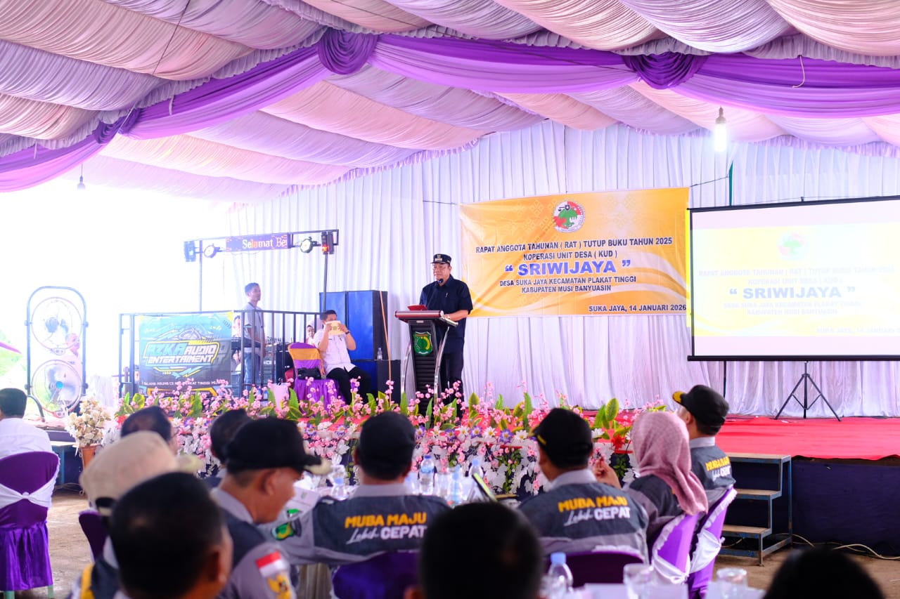 Bupati Muba Toha: Koperasi Dapat Menjadi Penopang Ekonomi Desa