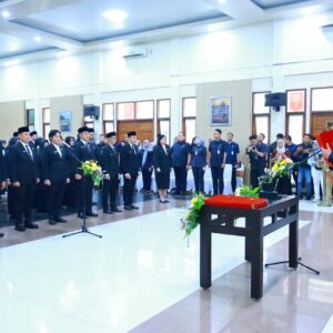 Pelantikan dan pengambilan Sumpah atau Janji Jabatan 154 Pejabat Pemprov Sumsel