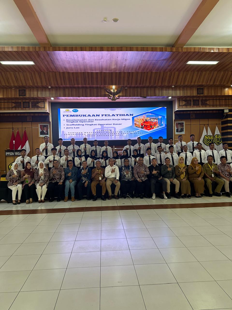 15 Generasi Unggul Muba Ikuti Pelatihan Spesialis Migas di PPSDM Cepu