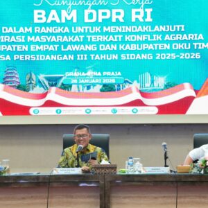 Pemprov Sumsel dan BAM DPR RI Perkuat Langkah Bersama Selesaikan Konflik Lahan di Empat Lawang dan OKU Timur