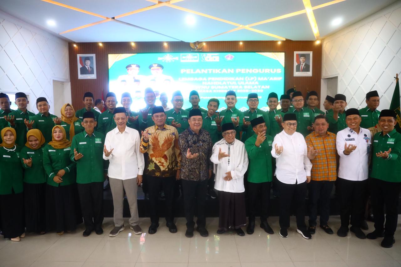 Pelantikan Pengurus LP Ma’arif NU Sumsel Periode 2025–2030