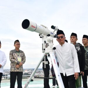 Hilal tidak Terlihat  dari Ketinggian Palembang, Kakanwil Kemenag Sumsel Sampaikan Pesan Kerukunan