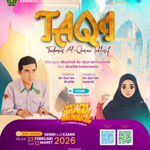 LPMQ Kemenag Gelar Tadarus Al-Qur’an Inklusi, Ada Braile dan Isyarat untuk Disabilitas Netra dan Tuli