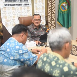 Sekda Sumsel Terbitkan Edaran Gotong Royong Serentak 15 Februari 2026