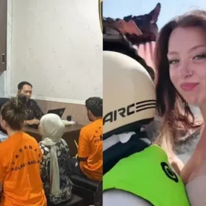 Tiga Sosok Pemeran Link Video Viral Bule Cantik vs Ojol Ditangkap, Mau Kabur ke Thailand