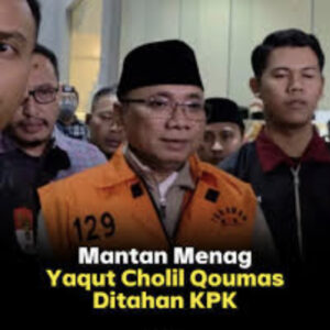 Mantan Menag Yaqut Cholil Qoumas  Akhirnya Dijeblos Dalam Penjara