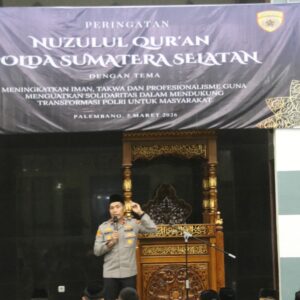 Wakapolda Sumsel Ajak Personel Teladani Nilai Qur’ani dalam Tugas Kepolisian