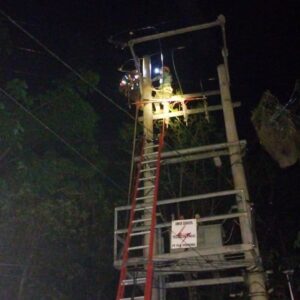 PLN ULP Prabumulih Gercep Tangani Gangguan Jaringan di Penyulang Patimura