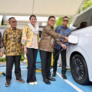 Kolaborasi PLN dan Kementerian Perdagangan Hadirkan SPKLU Ultra Fast Charging