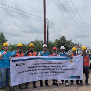 Sambut Idul Fitri, PLN Mariana Perkuat Keandalan Listrik di Pesisir Sungsang melalui Rekonfigurasi Penyulang