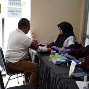 Energi Kebaikan 45 Tahun PTBA Sukseskan Aksi Donor Darah